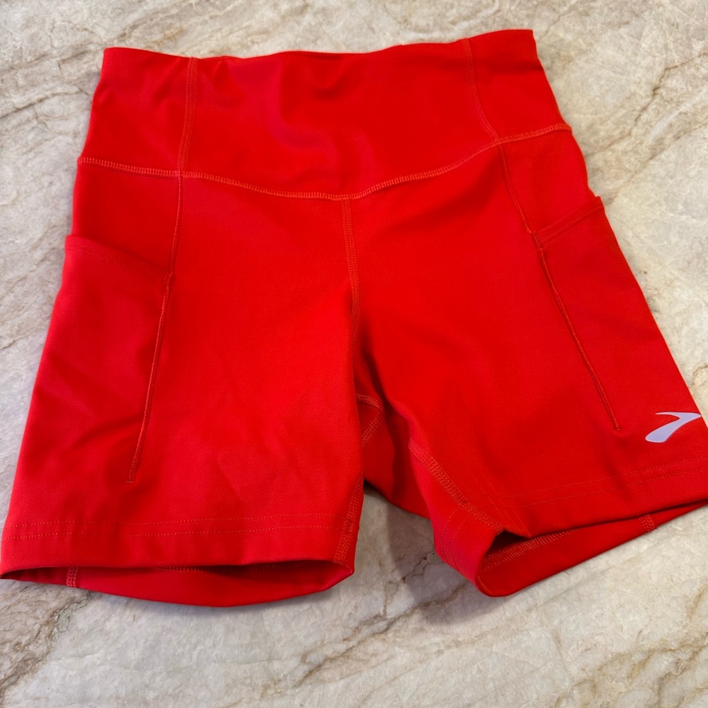 Brooks near new condition running shorts, S